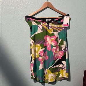 Floral Swim Cover-Up Dress